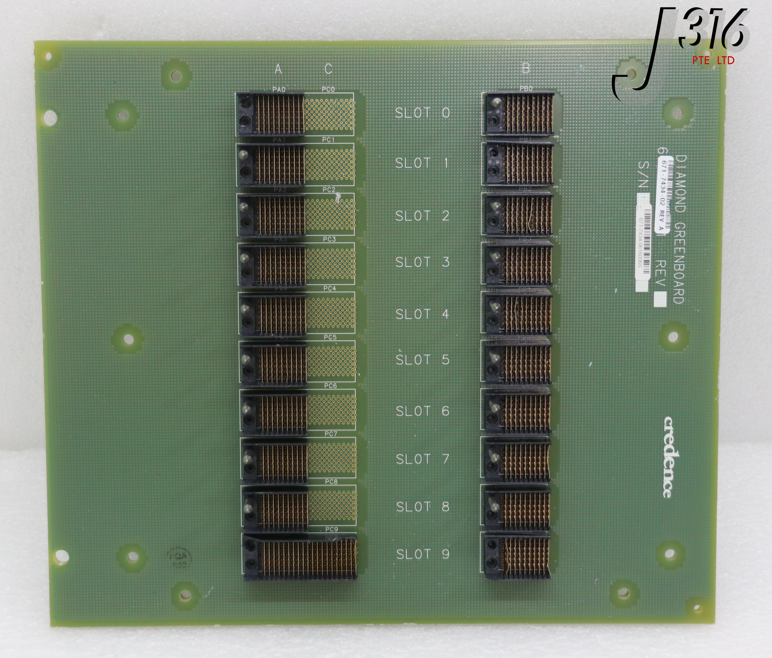 34894 CREDENCE SYSTEMS PCB, DIAMOND GREEN BOARD 671-7434-02 | eBay